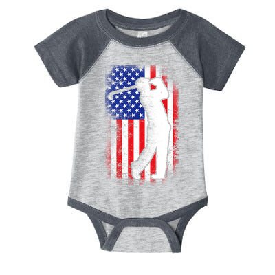 American Golf Flag Infant Baby Jersey Bodysuit