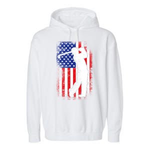 American Golf Flag Garment-Dyed Fleece Hoodie