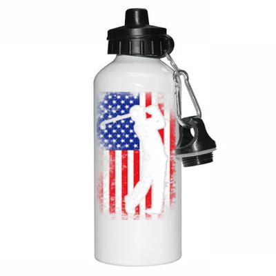 American Golf Flag Aluminum Water Bottle