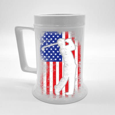 American Golf Flag Beer Stein