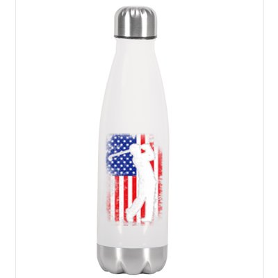 American Golf Flag Stainless Steel Insulated Water Bottle