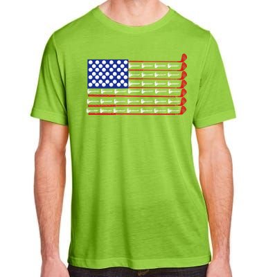 American Golf USA Flag Adult ChromaSoft Performance T-Shirt