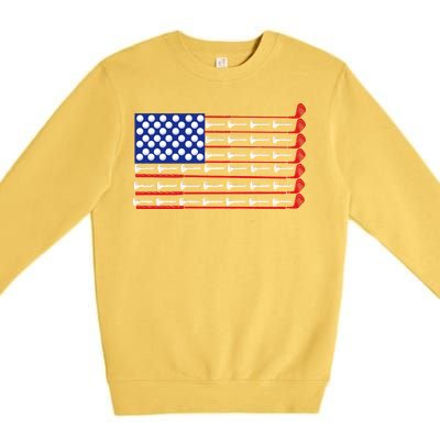 American Golf USA Flag Premium Crewneck Sweatshirt