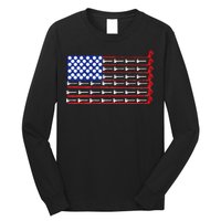 American Golf USA Flag Long Sleeve Shirt