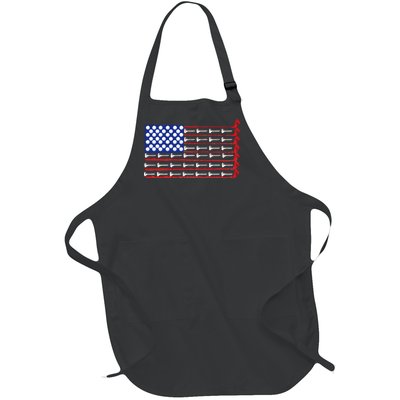 American Golf USA Flag Full-Length Apron With Pockets