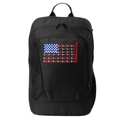 American Golf USA Flag City Backpack