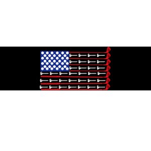 American Golf USA Flag Bumper Sticker