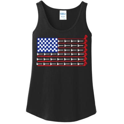 American Golf USA Flag Ladies Essential Tank