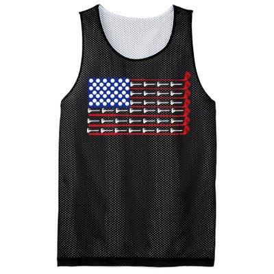 American Golf USA Flag Mesh Reversible Basketball Jersey Tank