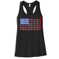 American Golf USA Flag Women's Racerback Tank