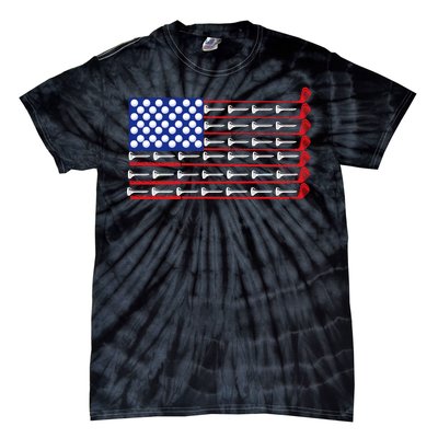 American Golf USA Flag Tie-Dye T-Shirt