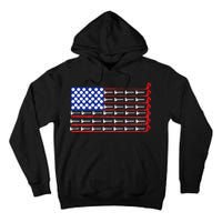 American Golf USA Flag Tall Hoodie