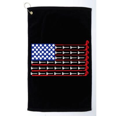 American Golf USA Flag Platinum Collection Golf Towel