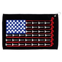 American Golf USA Flag Grommeted Golf Towel