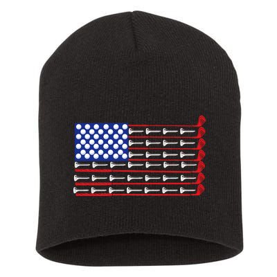 American Golf USA Flag Short Acrylic Beanie