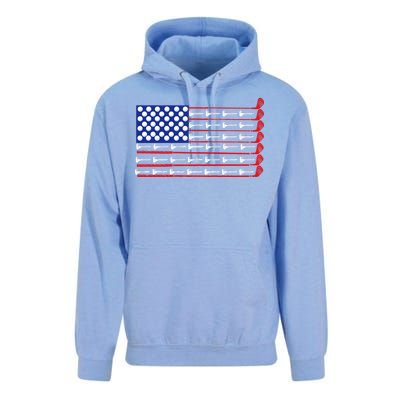 American Golf USA Flag Unisex Surf Hoodie