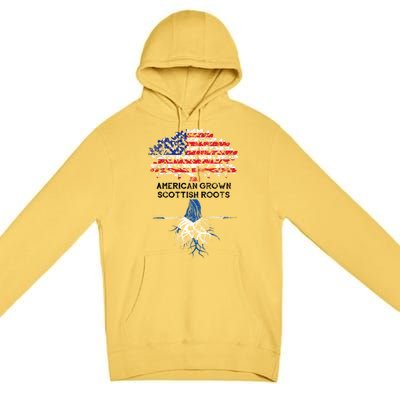 American Grown Scottish Roots Premium Pullover Hoodie