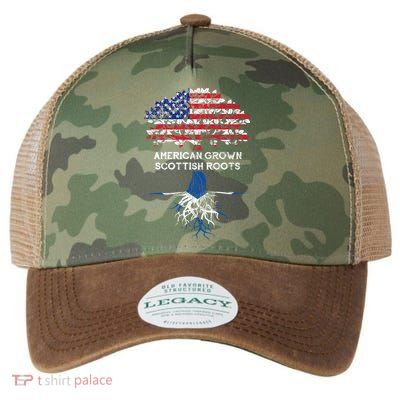 American Grown Scottish Roots Legacy Tie Dye Trucker Hat