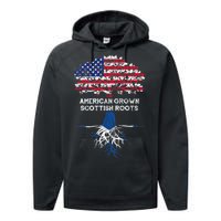 American Grown Scottish Roots Performance Fleece Hoodie