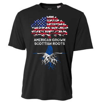 American Grown Scottish Roots Cooling Performance Crew T-Shirt