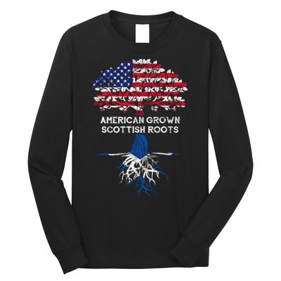 American Grown Scottish Roots Long Sleeve Shirt