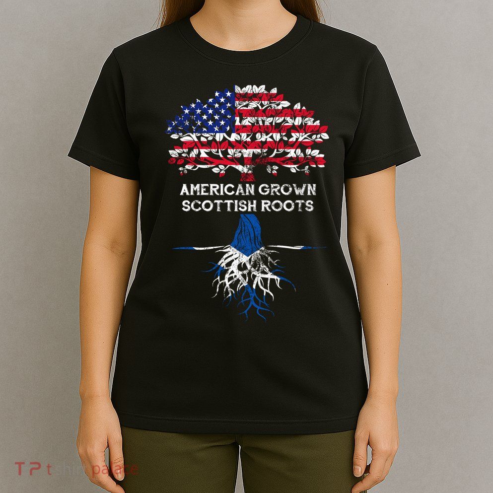 American Grown Scottish Roots T-Shirt