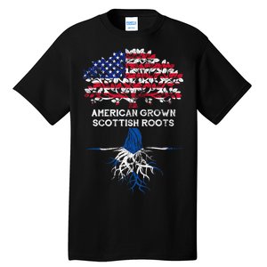 American Grown Scottish Roots Tall T-Shirt