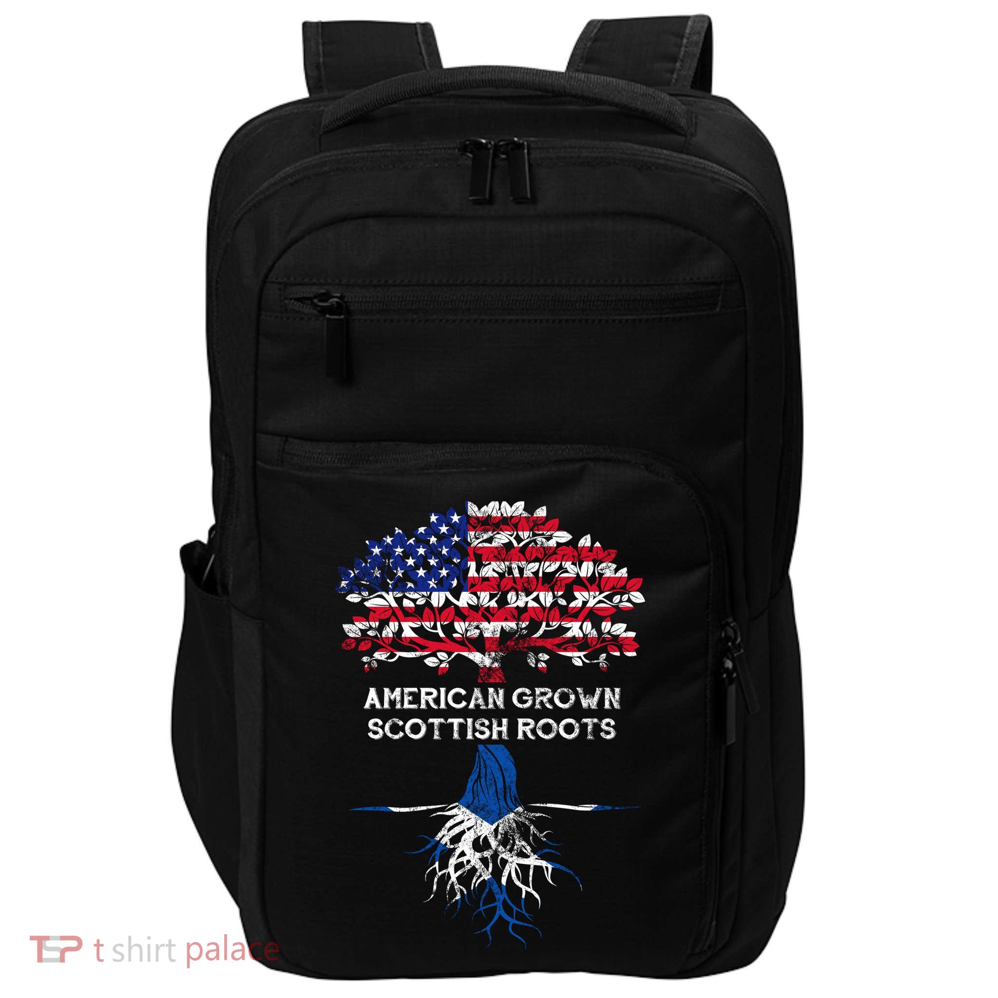 American Grown Scottish Roots Impact Tech Backpack