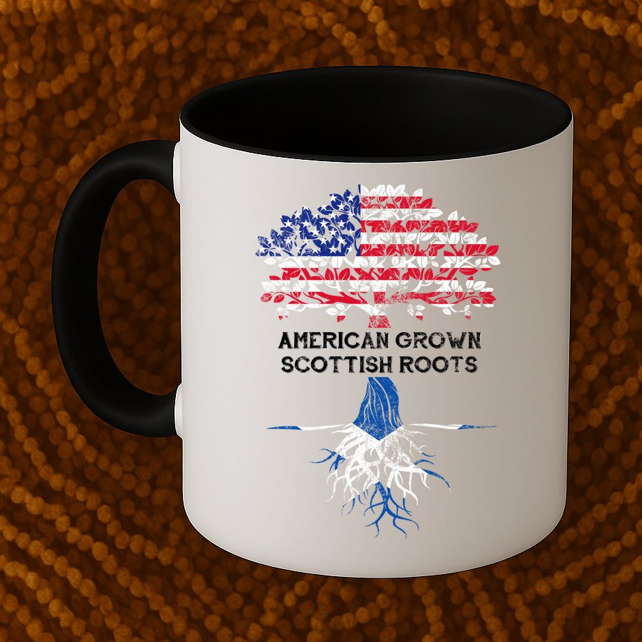 American Grown Scottish Roots Mug