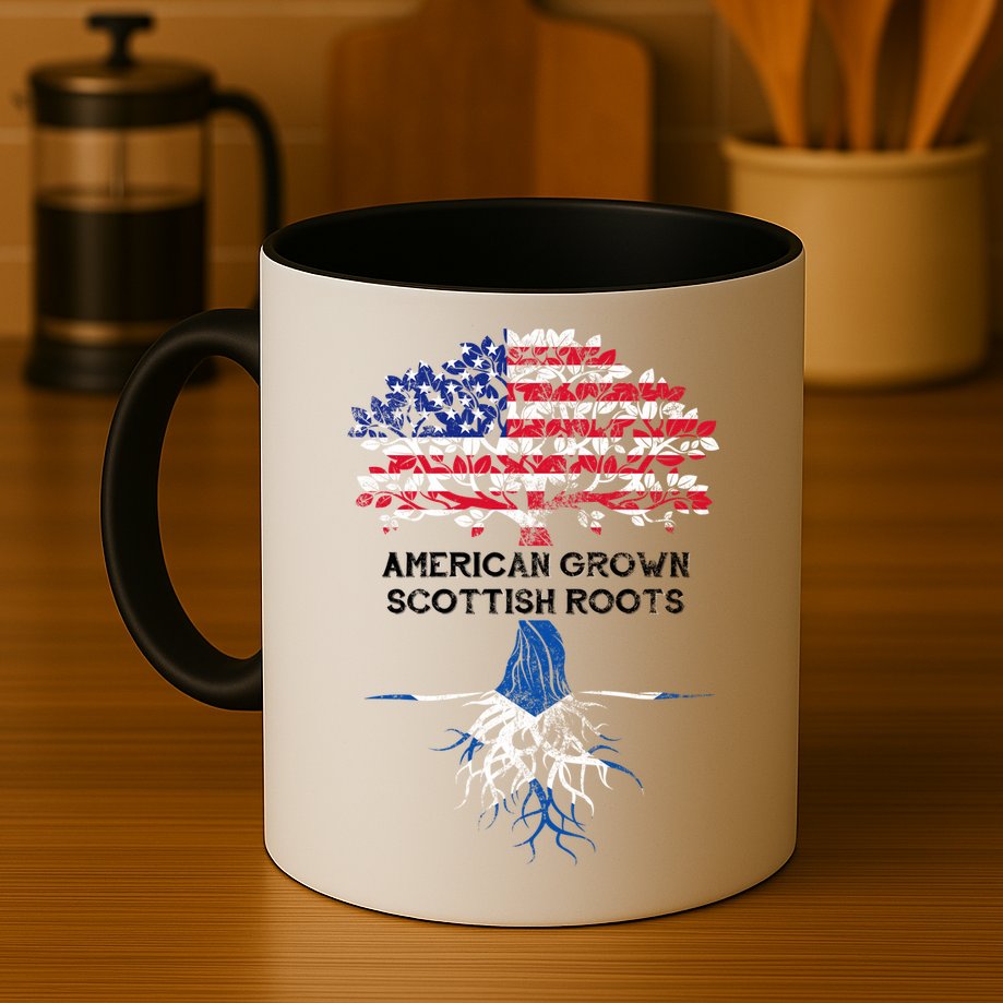 American Grown Scottish Roots Mug