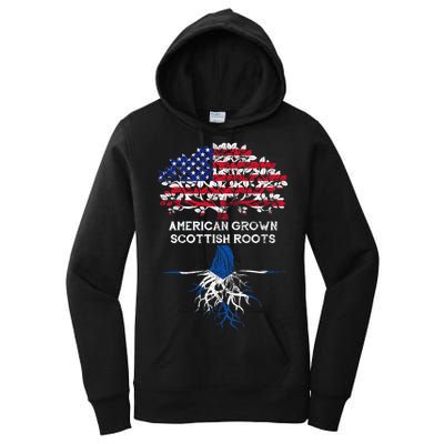 American Grown Scottish Roots Women's Pullover Hoodie