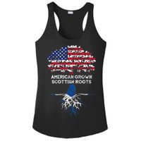 American Grown Scottish Roots Ladies PosiCharge Competitor Racerback Tank