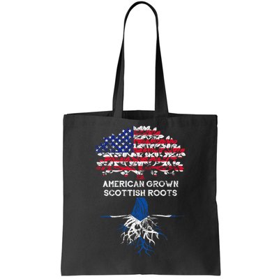 American Grown Scottish Roots Tote Bag