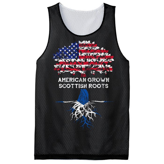 American Grown Scottish Roots Mesh Reversible Basketball Jersey Tank