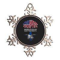 American Grown Scottish Roots Metallic Star Ornament