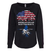 American Grown Scottish Roots Womens California Wash Sweatshirt