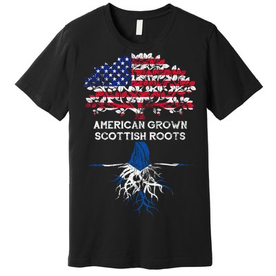 American Grown Scottish Roots Premium T-Shirt