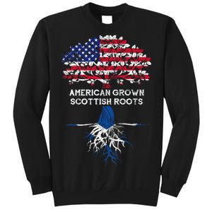 American Grown Scottish Roots Tall Sweatshirt