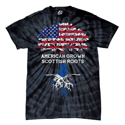 American Grown Scottish Roots Tie-Dye T-Shirt