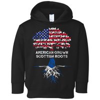 American Grown Scottish Roots Toddler Hoodie