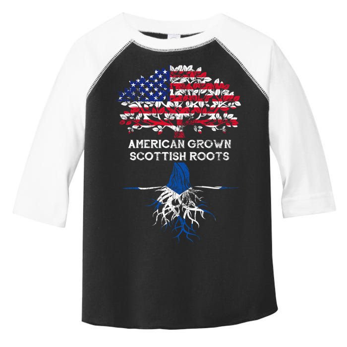 American Grown Scottish Roots Toddler Fine Jersey T-Shirt