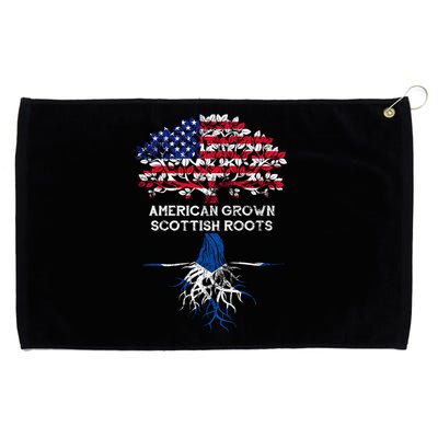 American Grown Scottish Roots Grommeted Golf Towel