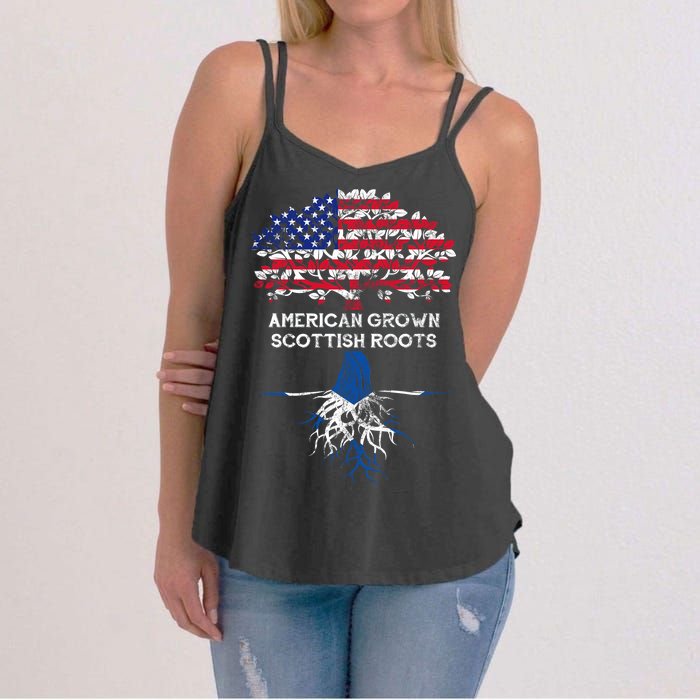 American Grown Scottish Roots Women's Strappy Tank