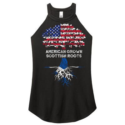 American Grown Scottish Roots Women's Perfect Tri Rocker Tank