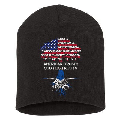 American Grown Scottish Roots Short Acrylic Beanie