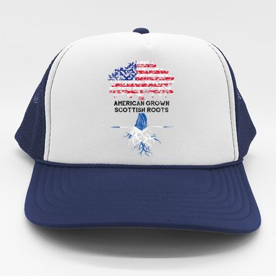 American Grown Scottish Roots Trucker Hat