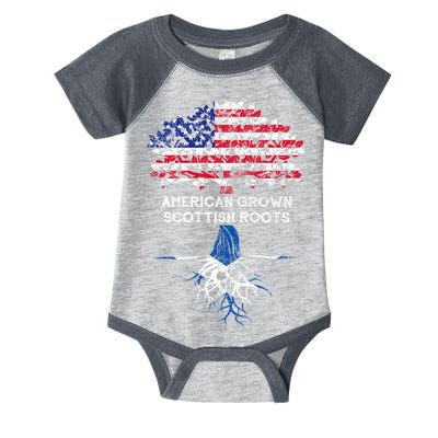 American Grown Scottish Roots Infant Baby Jersey Bodysuit