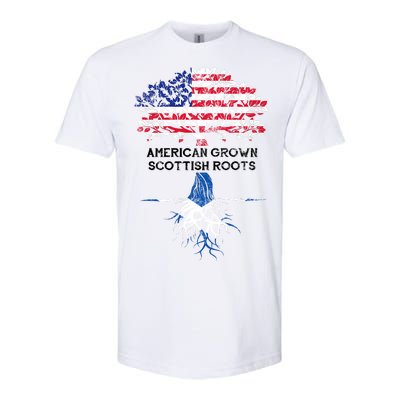 American Grown Scottish Roots Softstyle CVC T-Shirt