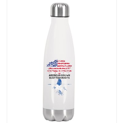 American Grown Scottish Roots Stainless Steel Insulated Water Bottle