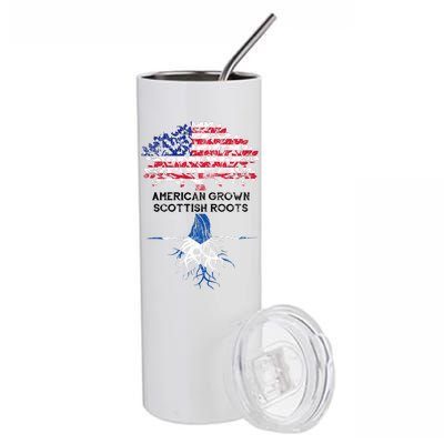 American Grown Scottish Roots Stainless Steel Tumbler